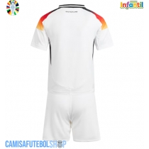 Camisa de time de futebol Alemanha Replicas 1º Equipamento Infantil Europeu 2024 Manga Curta (+ Calças curtas)